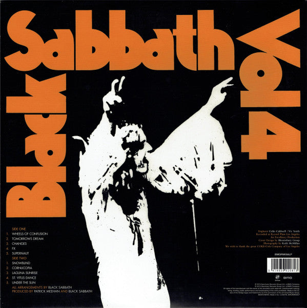 Black Sabbath : Black Sabbath Vol. 4 (LP,Album,Reissue)