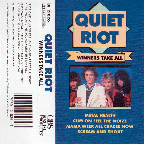 Quiet Riot : Winners Take All (Compilation)