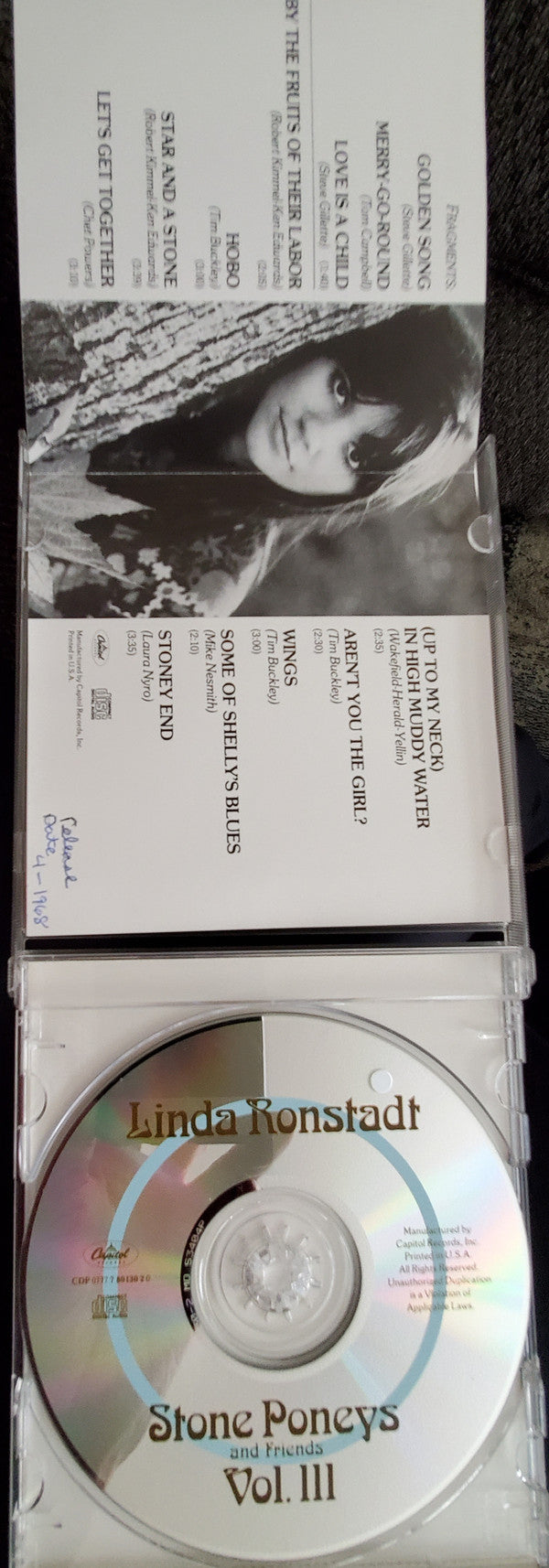 Linda Ronstadt, Stone Poneys, The : Vol. III (Album,Reissue)