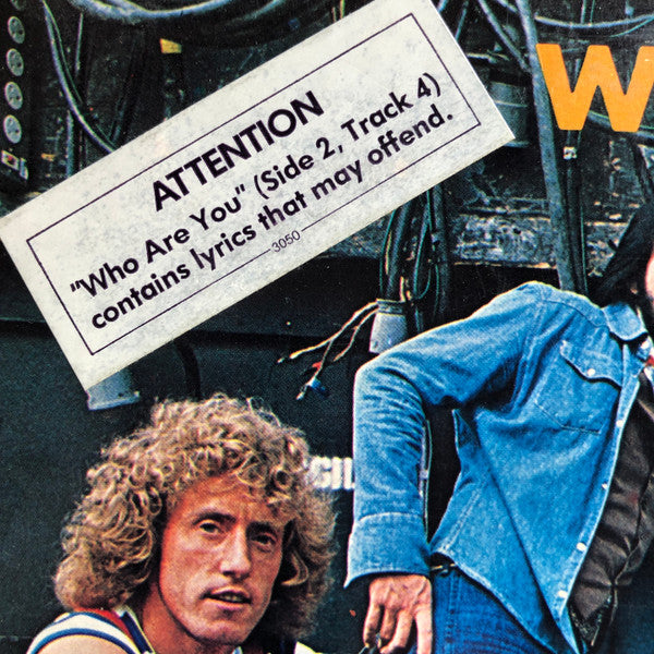 Who, The : Who Are You (LP,Album,Stereo)