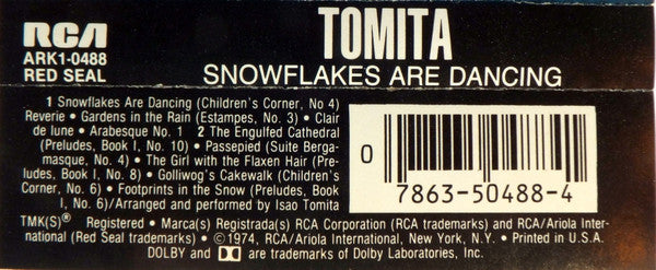 Tomita : Snowflakes Are Dancing (Album)