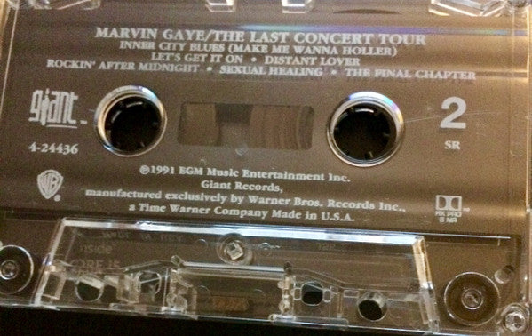 Marvin Gaye : The Last Concert Tour (Compilation)