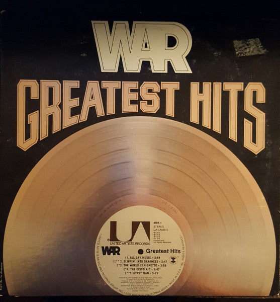 War : Greatest Hits (LP,Compilation,Stereo)