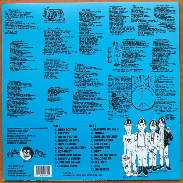 Rich Kids on LSD : Keep Laughing: The Best Of... RKL (LP,Album,Compilation,Reissue)