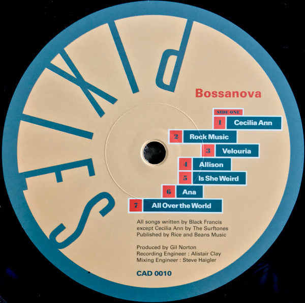 Pixies : Bossanova (LP,Album,Reissue)