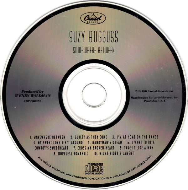 Suzy Bogguss : Somewhere Between (Album)
