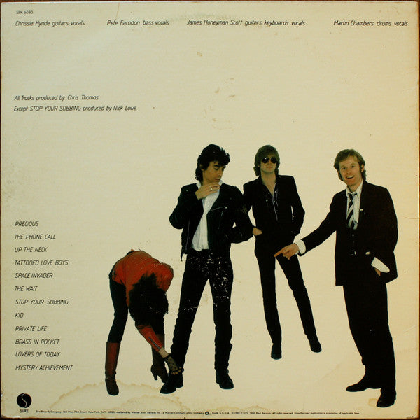 Pretenders, The : Pretenders (LP,Album)