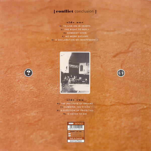 Conflict (2) : Conclusion (LP,Album)