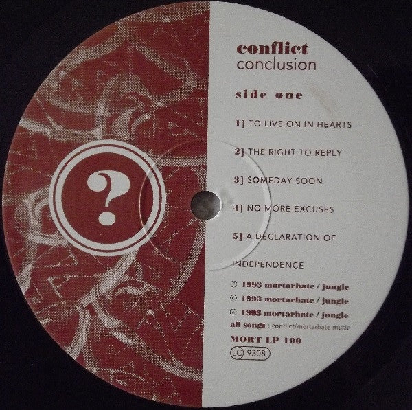 Conflict (2) : Conclusion (LP,Album)