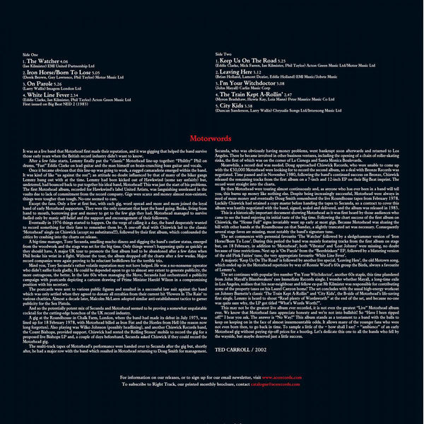 Motörhead : What's Words Worth? (LP,Album,Reissue)