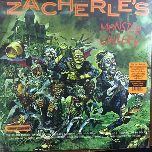 John Zacherle : Zacherle's Monster Gallery (LP,Album,Limited Edition,Reissue)