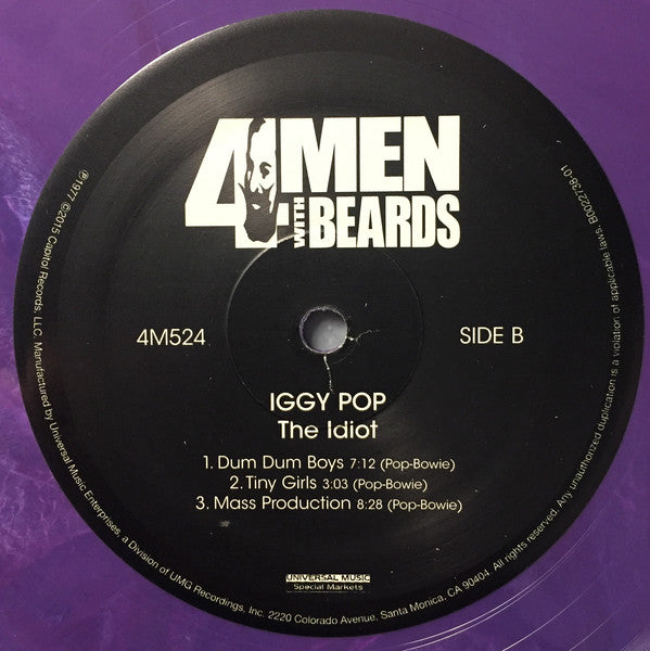 Iggy Pop : The Idiot (LP,Album,Limited Edition,Reissue)