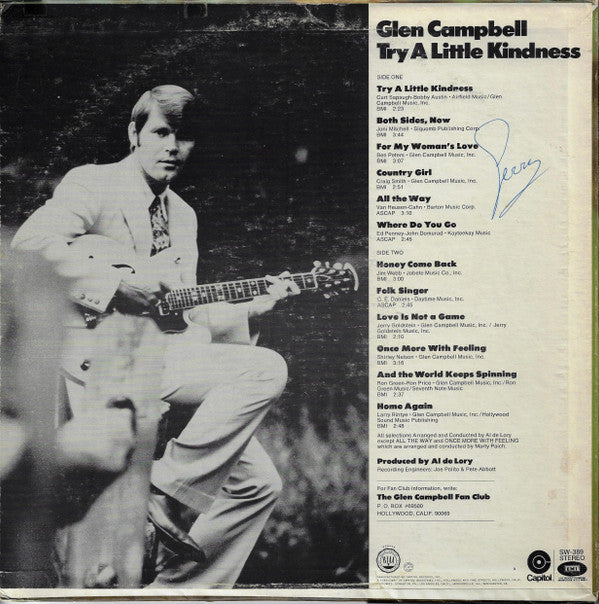 Glen Campbell : Try A Little Kindness (LP,Album)