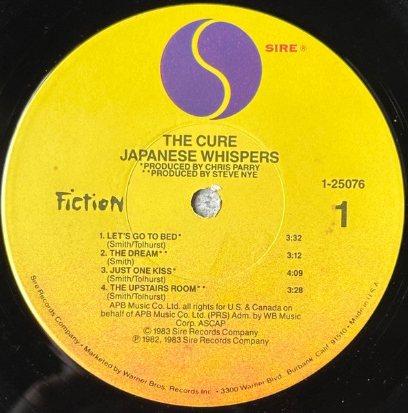 Cure, The : Japanese Whispers (LP,Compilation)