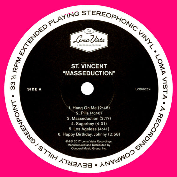 St. Vincent : Masseduction (LP,Album)