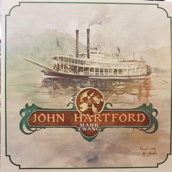 John Hartford : Mark Twang (LP,Album,Repress)