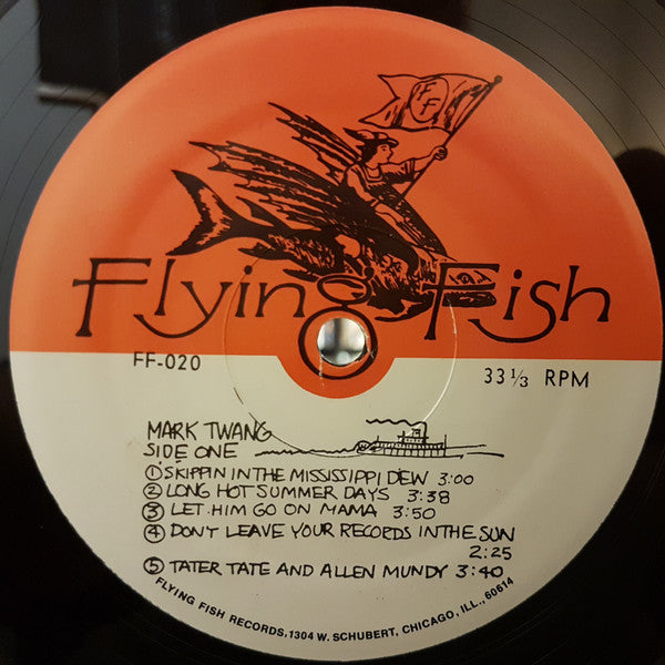 John Hartford : Mark Twang (LP,Album,Repress)