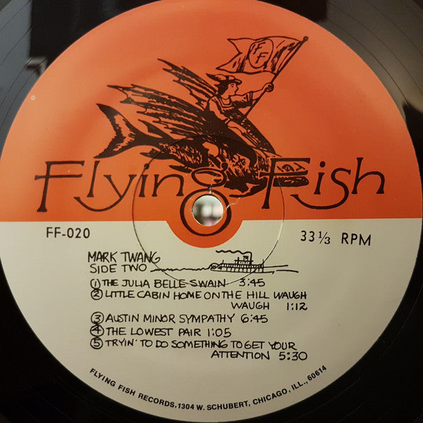 John Hartford : Mark Twang (LP,Album,Repress)