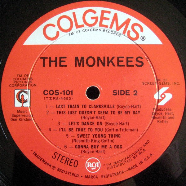Monkees, The : The Monkees (LP,Album,Misprint,Stereo)