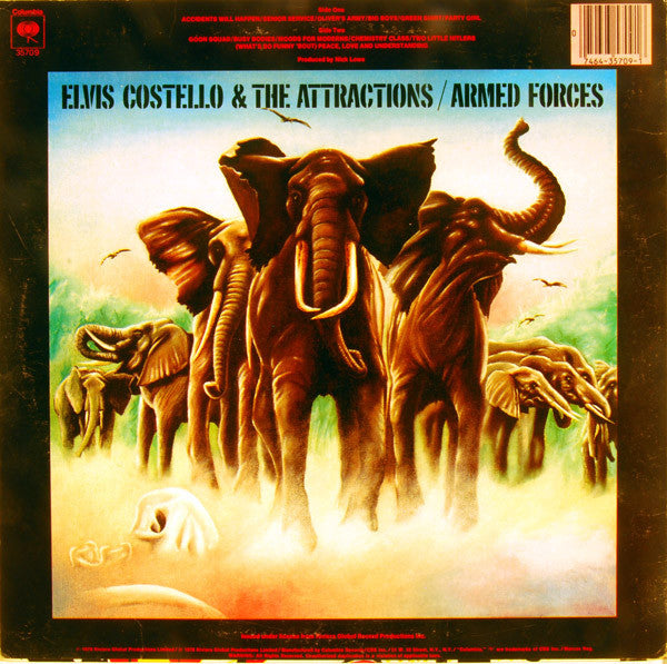 Elvis Costello & The Attractions : Armed Forces (LP,Album)