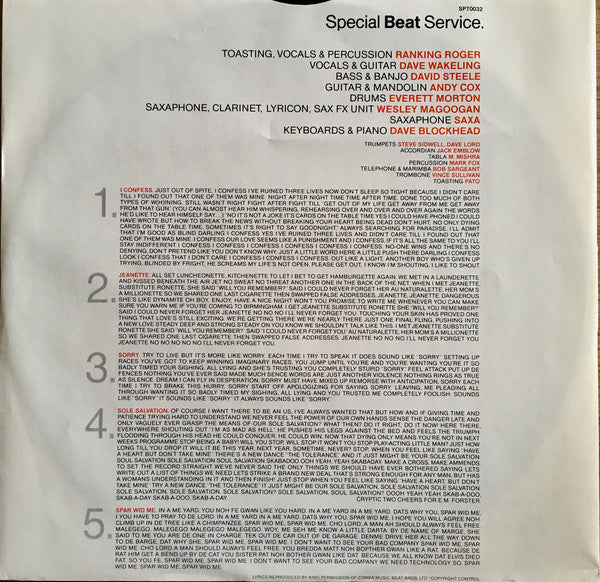 Beat (2), The : Special Beat Service (LP,Album)