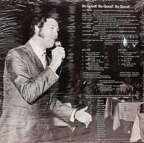 Donnie Brooks : So Good! So Good! So Good! (LP,Album)