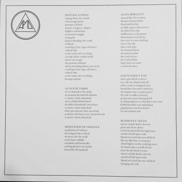 All Pigs Must Die : Hostage Animal (LP,Album)