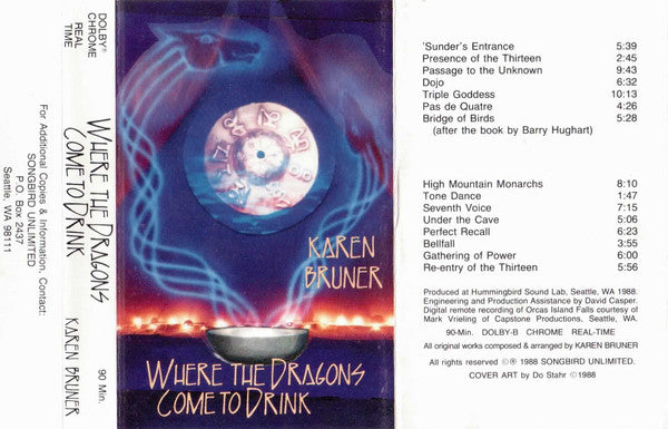 Karen Bruner : Where The Dragons Come To Drink (Album)