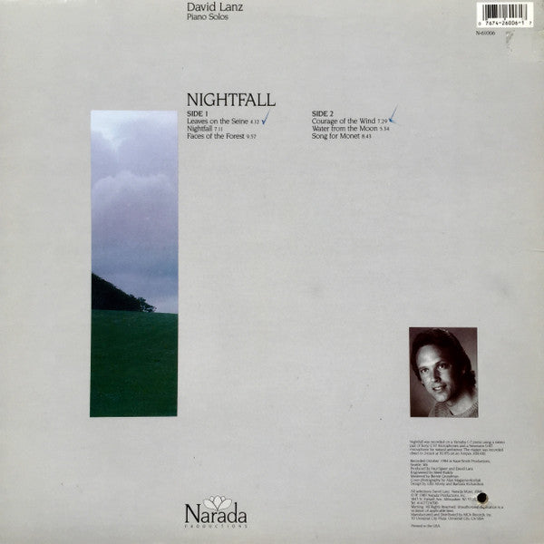 David Lanz : Nightfall (LP,Album)