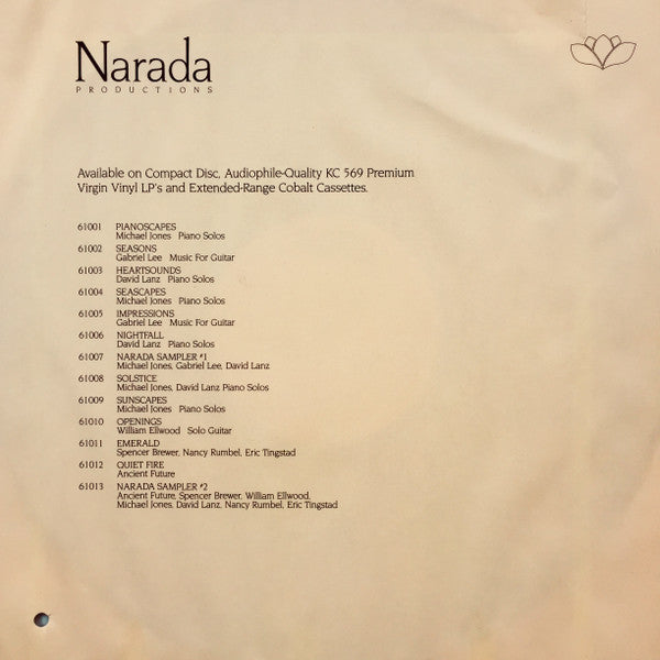 David Lanz : Nightfall (LP,Album)