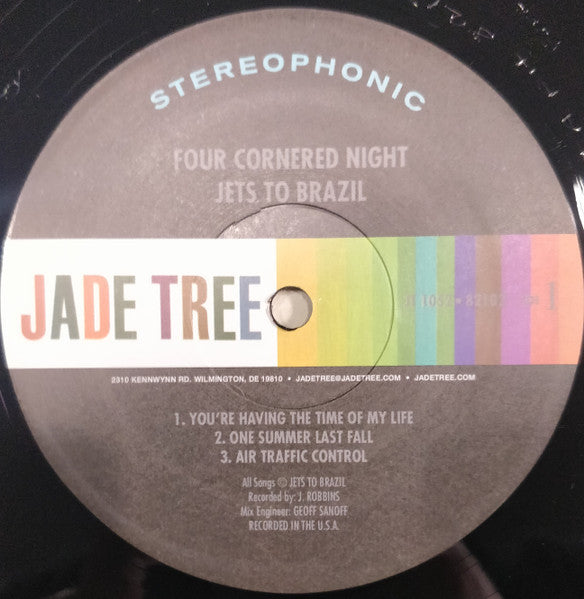 Jets To Brazil : Four Cornered Night (LP,Album,Reissue)