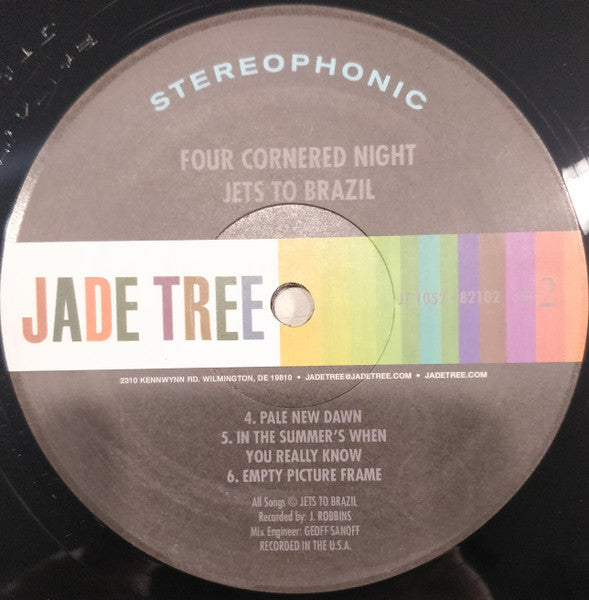 Jets To Brazil : Four Cornered Night (LP,Album,Reissue)