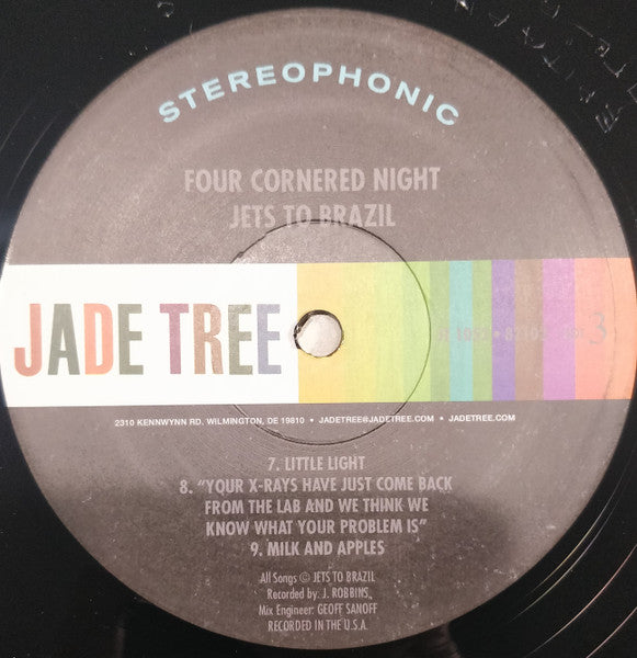 Jets To Brazil : Four Cornered Night (LP,Album,Reissue)