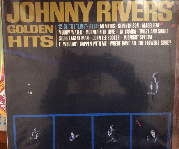 Johnny Rivers : Johnny Rivers' Golden Hits (LP,Compilation,Repress,Stereo)