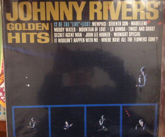 Johnny Rivers : Johnny Rivers' Golden Hits (LP,Compilation,Repress,Stereo)