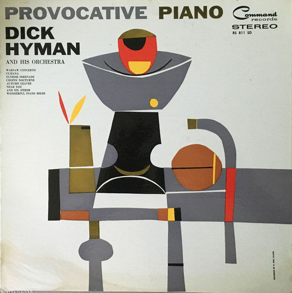 Dick Hyman And His Orchestra : Provocative Piano (LP,Album,Stereo)