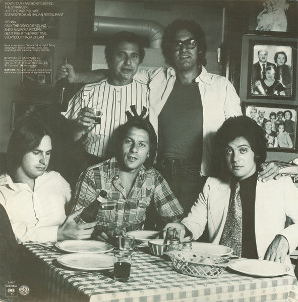 Billy Joel : The Stranger (LP,Album,Stereo)