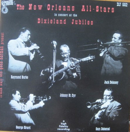 Frank Bull & Gene Norman Present New Orleans All Stars, The : In Concert, At The Dixieland Jubilee (LP)