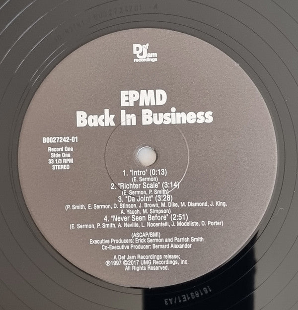 EPMD : Back In Business (LP,Album,Reissue)