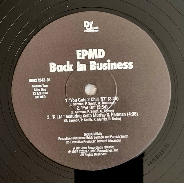 EPMD : Back In Business (LP,Album,Reissue)