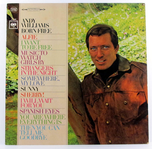 Andy Williams : Born Free (LP,Album,Reissue,Stereo)