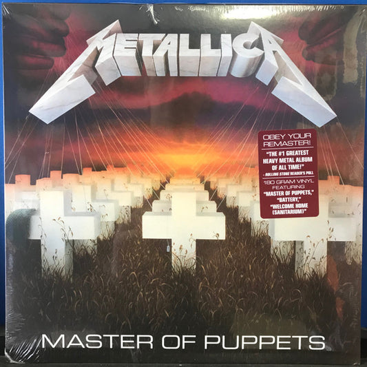 Metallica : Master Of Puppets (LP,Album,Reissue,Remastered)