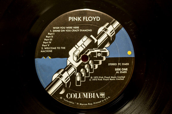 Pink Floyd : Wish You Were Here (LP,Album,Stereo)