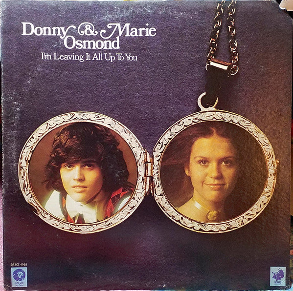 Donny & Marie Osmond : I'm Leaving It All Up To You (LP,Album,Stereo)