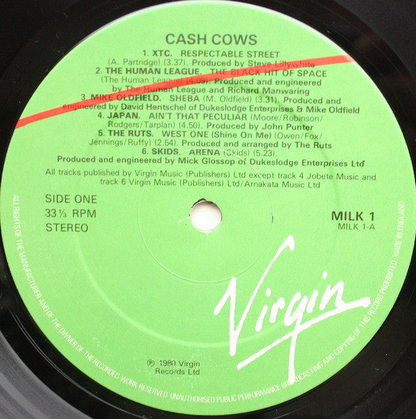 Various : Cash Cows (LP,Album,Compilation)