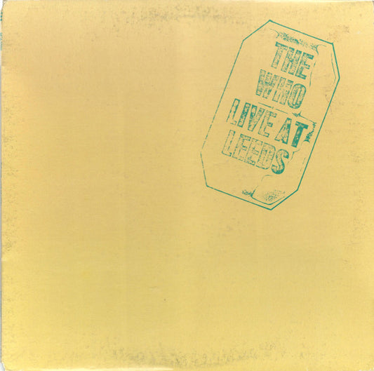 Who, The : Live at Leeds (LP,Album,Reissue)
