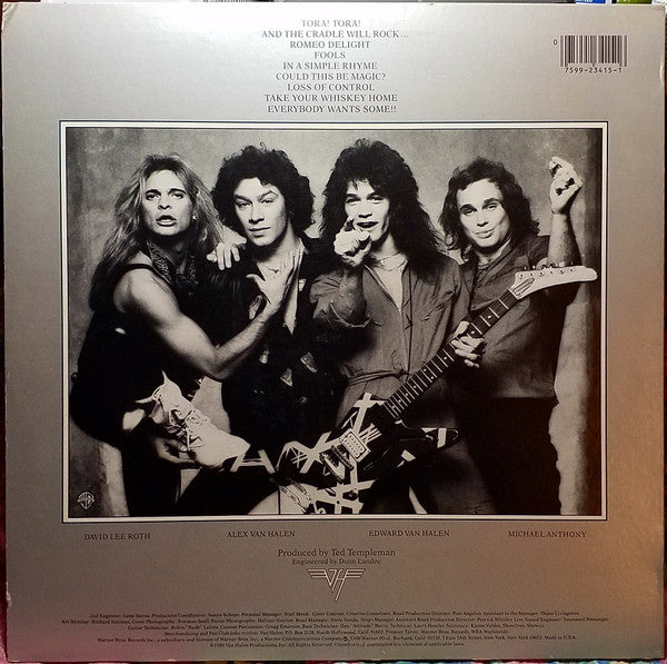 Van Halen : Women And Children First (LP,Album,Stereo)