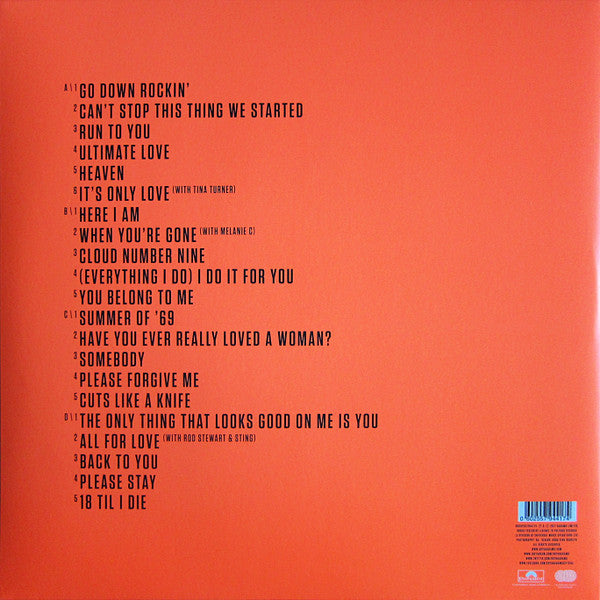 Bryan Adams : Ultimate (LP,Compilation)