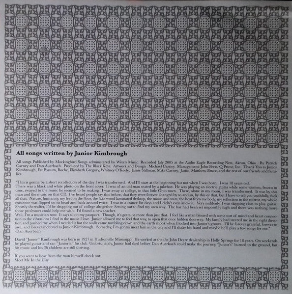 Black Keys, The : Chulahoma (LP,Album,Reissue,Stereo)