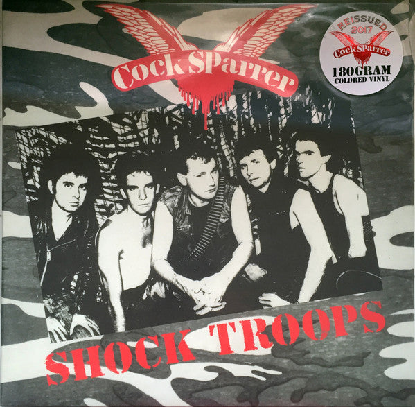 Cock Sparrer : Shock Troops (LP,Album,Reissue)